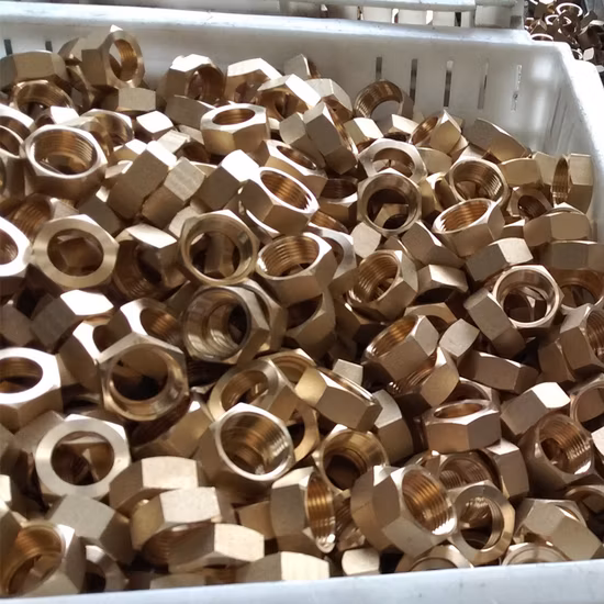 真鍮フレアナットを使用した鍛造冷却パイプ部品